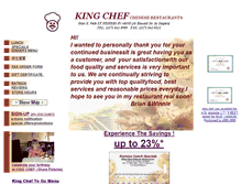 Tablet Screenshot of kingchefindy.com